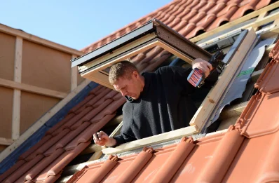 Pose de fenêtres de toit Velux à Prugny